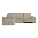 Housse de canap dangle relax multi - lastique accoudoir court angle  gauche butn e11 vison