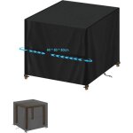 Housse carr�e table jardin housse protection table carr�80x80x80cm420d oxford housse table basse jardin ...