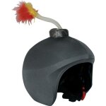 Housse de casque fantaisie - coolcasc - ccbo - bombe noir - mixte - ski