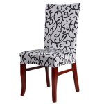 Housse de chaise en spandex haute gamme bords carr�s