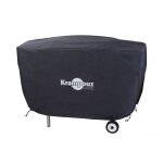 Housse pour chariot plancha gaz krampouz - bleu fonc - polyester - dimensions 145x54x84. 2cm