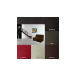 Housse de clic clac - promo linge - coton - 200 x 140 cm - rouge