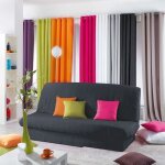 Housse clic - clac + socle essentiel uni anthracite Housse clic - clac + socle essentiel uni anthracite