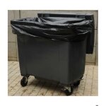 Housse conteneur 750l 35� le carton de 50 1190x1500mm - promosac - sac poubelle de 200 a 750 litres