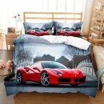 Housse de couette 140x200 + 2 x taie doreiller 65x65cm - microfibre parure de lit adulte - voiture de ... Housse de couette 140x200 + 2 x taie doreiller 65x65cm - microfibre parure de lit adulte - voiture de ...