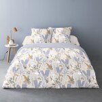 Housse de couette 240x220 rika + 2 taies matire polaire