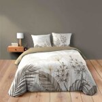 Housse de couette 260 x 240 cm coton 42 fils + 2 taies bastille