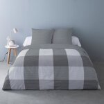 Housse de couette 260x240 legolas + 2 taies coton flanelle