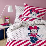 Housse de couette - disney minnie deauville 140x200 cm