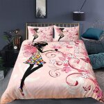 Housses de couettes fille papillon multicolore housse couette pas cher housses literie douces et durables ...