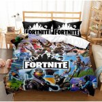 Housse de couette gamer parure de lit en microfibre avec fermeture �clairensembles de literie cadeaux ...