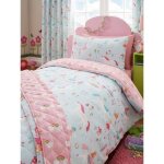 Housse de couette - junior - licorne magique - 120x150 cm - lavable en machine - 1 taie doreiller