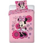 Housse de couette - minnie - parure de lit 140x200 cm - 100% microfibre - lavable 40°c - officielle Housse de couette - minnie - parure de lit 140x200 cm - 100% microfibre - lavable 40°c - officielle