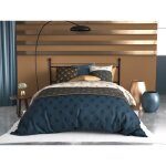 Alpes blanc - housse de couette opale avec taies 100% coton 57 fils / cm diffrentes dimensions 240x260 ...