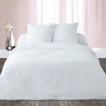 Alpes blanc - housse de couette percale satin blanc 240x260 cm - 100 % coton douceur confort sup�rieur ...
