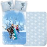 Housse de couette - disney - la reine des neiges - rversible - 160x200 cm - 100% coton