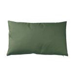 Housse de coussin extrieur avec zip gris anthracite 30x50 cm