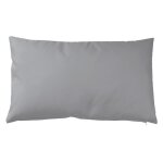 Housse de coussin extérieur avec zip argent 30x50 cm Housse de coussin extérieur avec zip argent 30x50 cm