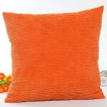 Housse de coussin en grains de ma�s d�cor � la maison housse de coussin orange