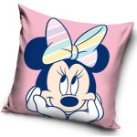 Housse de coussin - disney - minnie - 40x40 cm - 100% polyester - rose Housse de coussin - disney - minnie - 40x40 cm - 100% polyester - rose
