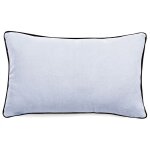 Housse de coussin prelude 30x50 cm lin et coton lavs blanc neige