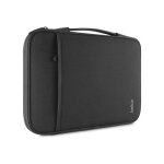Housse dordinateur portable - belkin - basic sleeve 14 - noir - poign�e r�tractable - synth�tique