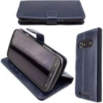 �tui portefeuille caseroxx pour doro 8040 / 8042 en cuir artificiel avec porte - cartes ? bleu