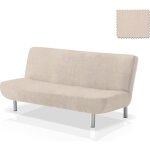 Housse �lastique canap� clic - clac ontario (180 - 200cm) couleur e00 ivoire. composition : 51% coton ...