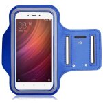 Housse �tui brassard de sport tour de bras ultra l�ger bleu marine pour t�l�phone xiaomi redmi note 5 ...