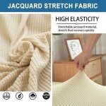 Housse extensible de canap� - lit sans bras 1 - 3 places coloris q 165 - 200 cm