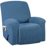 Housse pour fauteuil inclinable extensible 1 pi�ce avec poche lat�rale antid�rapant housse de meuble ...