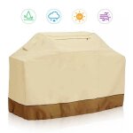 Housse de gril - jinzdasu - beige - 145x61x117cm - tissu oxford 210d - imperm�able