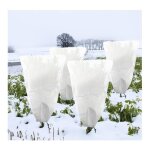 Housse hivernage plante - pack de 4 - blanc - protection contre le gel le vent et la neige Housse hivernage plante - pack de 4 - blanc - protection contre le gel le vent et la neige
