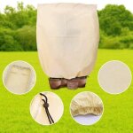 Housse hivernage pour plantes - protection extrieure en hiver - arbre olivier arbuste jardinire - 180x120cm ...