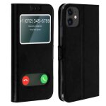 Housse iphone 11 - avizar - coque souple - protection intégrale - fonction support - noir Housse iphone 11 - avizar - coque souple - protection intégrale - fonction support - noir