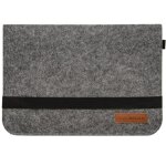 Housse laptop 13. 3 feutre 35x24 cm tablette macbook pro air ipad surface gris