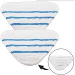 Housses lavables pour coussinets de mousse 10 en 1 - hb73b - microfibre premium - lot de 2