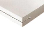 Alpes blanc - housse de matelas int�grale coloris blanc 140x190