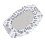 Housse de matelas à langer pour bébé - estink - blanc - coton - douce pour la peau - Élégante - draps ... Housse de matelas à langer pour bébé - estink - blanc - coton - douce pour la peau - Élégante - draps ...
