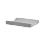 Housse matelas  langer ponge gris doux