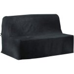 Housse matelass�e pour banquette bz - lehring - anthracite - 180x140 cm - imperm�able - anti - boulochage ...