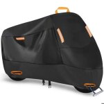 Housse de moto ext�rieure protection tout temps �tanche avec 4 trous r�fl�chissants taille xxl pour yamaha ...