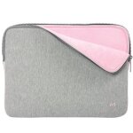 Housse d'ordinateur portable - mobilis - 12. 5'' - 14'' - mousse à mémoire de forme - gris / rose - compacte ... Housse d'ordinateur portable - mobilis - 12. 5'' - 14'' - mousse à mémoire de forme - gris / rose - compacte ...