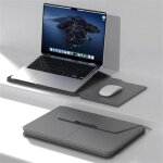 Housse ordinateur portable 13 / 14 pouces multifonction support r�glable protection anti - choc