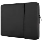 Housse pour ordinateur portable - eviciv - 156 pouces - polyester - poche externe - couleur noire