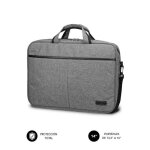 Housse pour ordinateur portable - subblim - lb - 3elb001 - gris - taille unique - 14 pouces