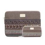 Housse pour pochette pour 14 pouces ordinateur portable / ultrabookgris clair