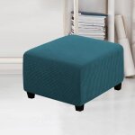 Housse de pouf carre housse de ottomane extensible housse de tabouret de rangement pliant carr housse ...