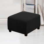 Housse de pouf carre housse de ottomane extensible housse de tabouret de rangement pliant carr housse ...