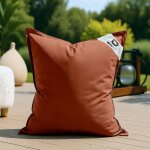 Housse pour pouf g�ant xl 120x80cm - terracotta